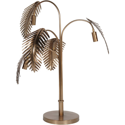 Palm Dusky Gold Table Lamp