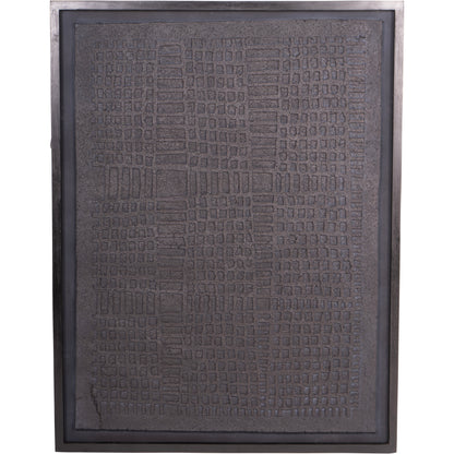 Trenton Large Black Wall Art Papier Mache 2