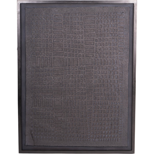 Trenton Large Black Wall Art Papier Mache 2