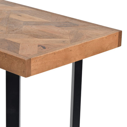 Marston Geometric II Wooden Hall Console Table