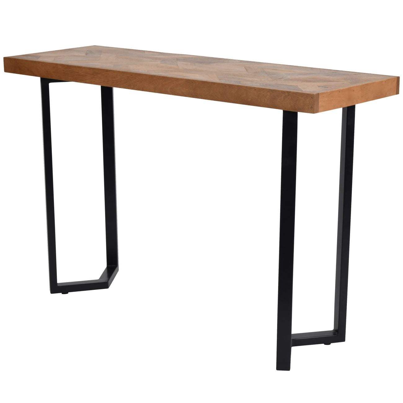 Marston Geometric II Wooden Hall Console Table