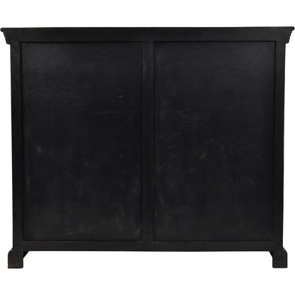 Hoxton II Antique Black Mango 15 Drawer Chest