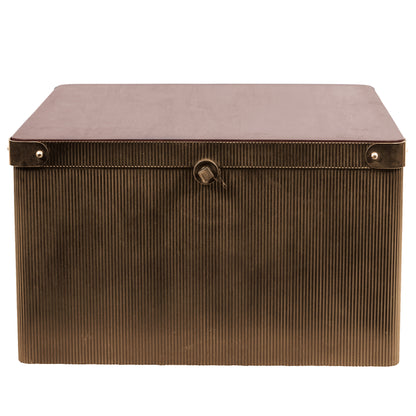 Hunter Corrugated Gold Coffee Trunk