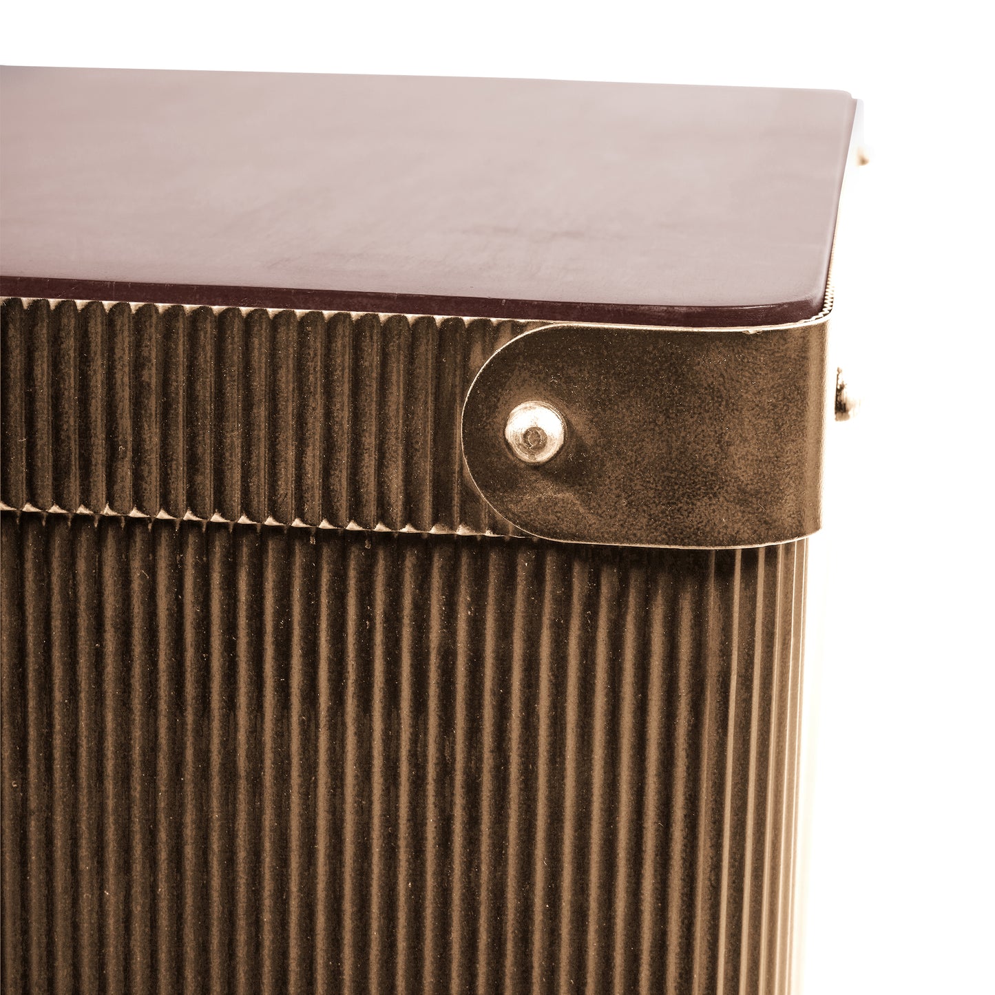Hunter Corrugated Gold Coffee Trunk