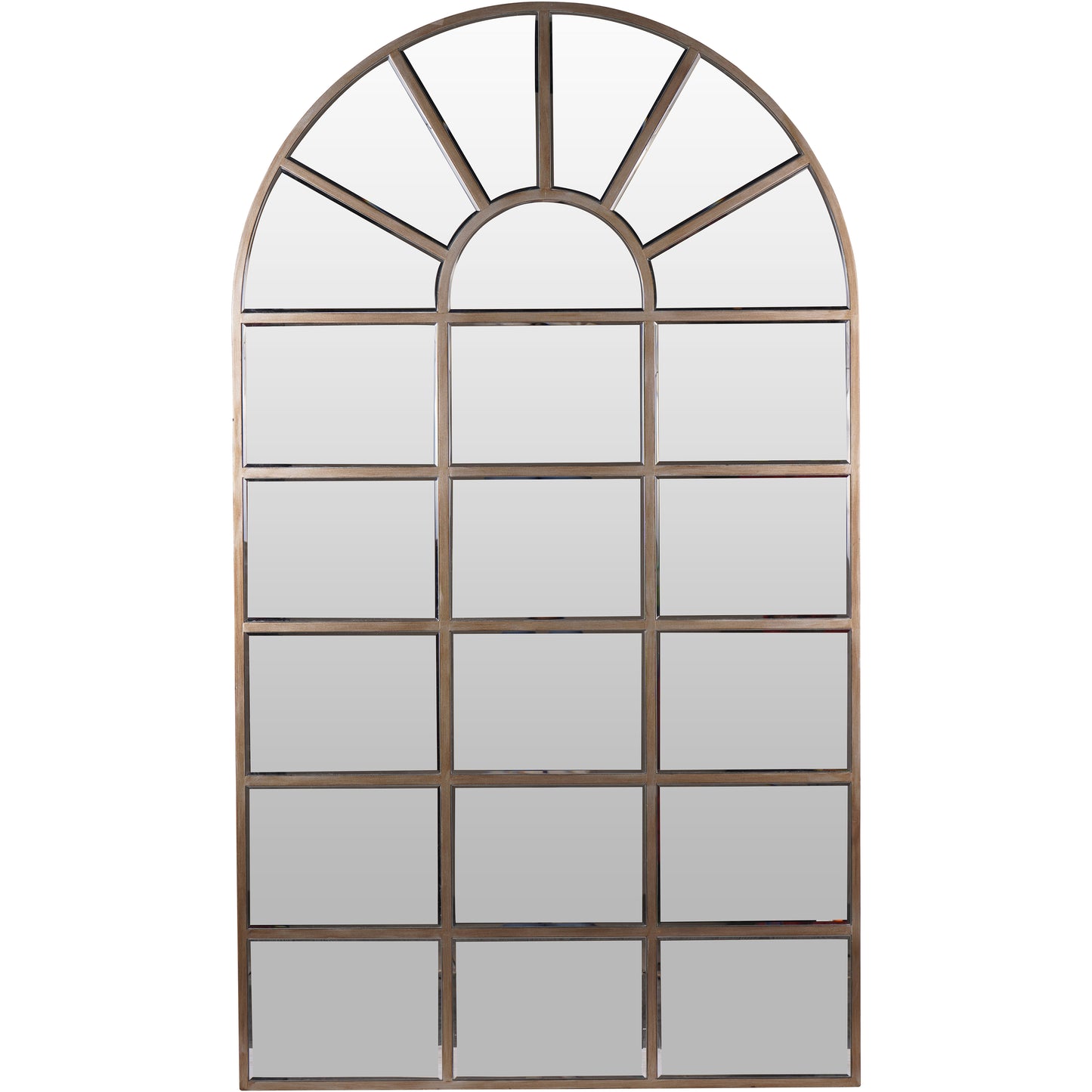 Gold Blakely Arch Floor Standing Mirror