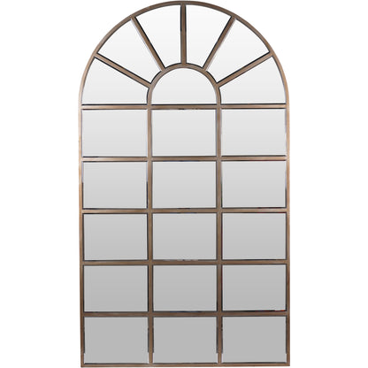 Gold Blakely Arch Floor Standing Mirror