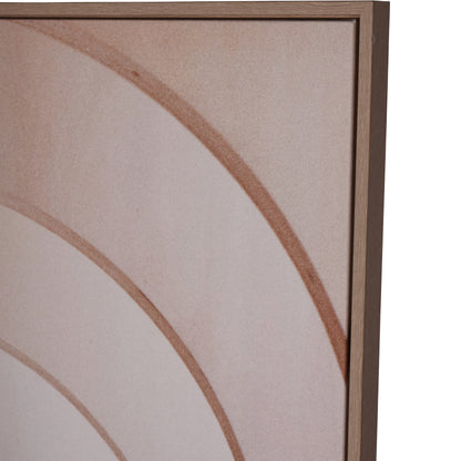 Distant Arches Framed Canvas