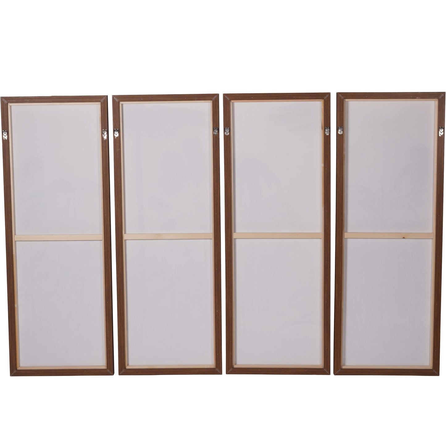 Palm Set of Four Framed Canvas