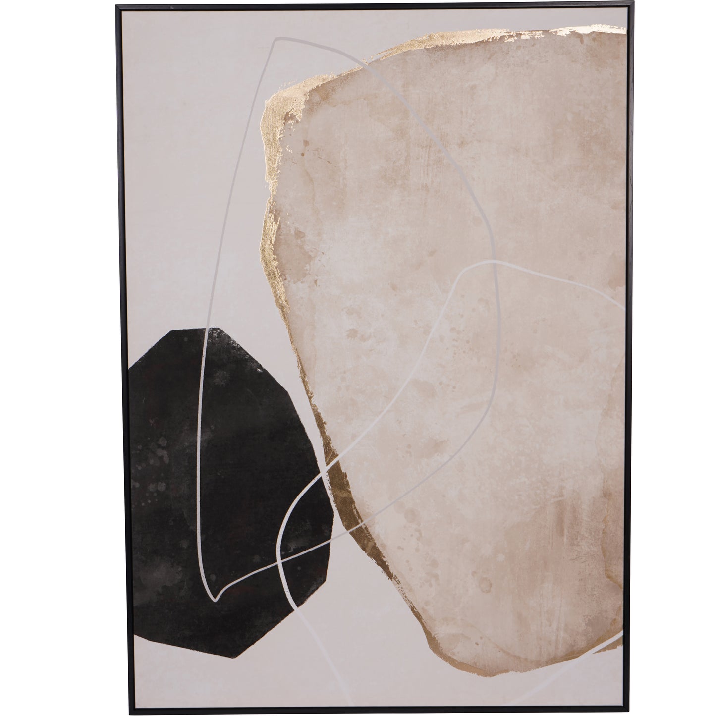 Framed Abstract Canvas