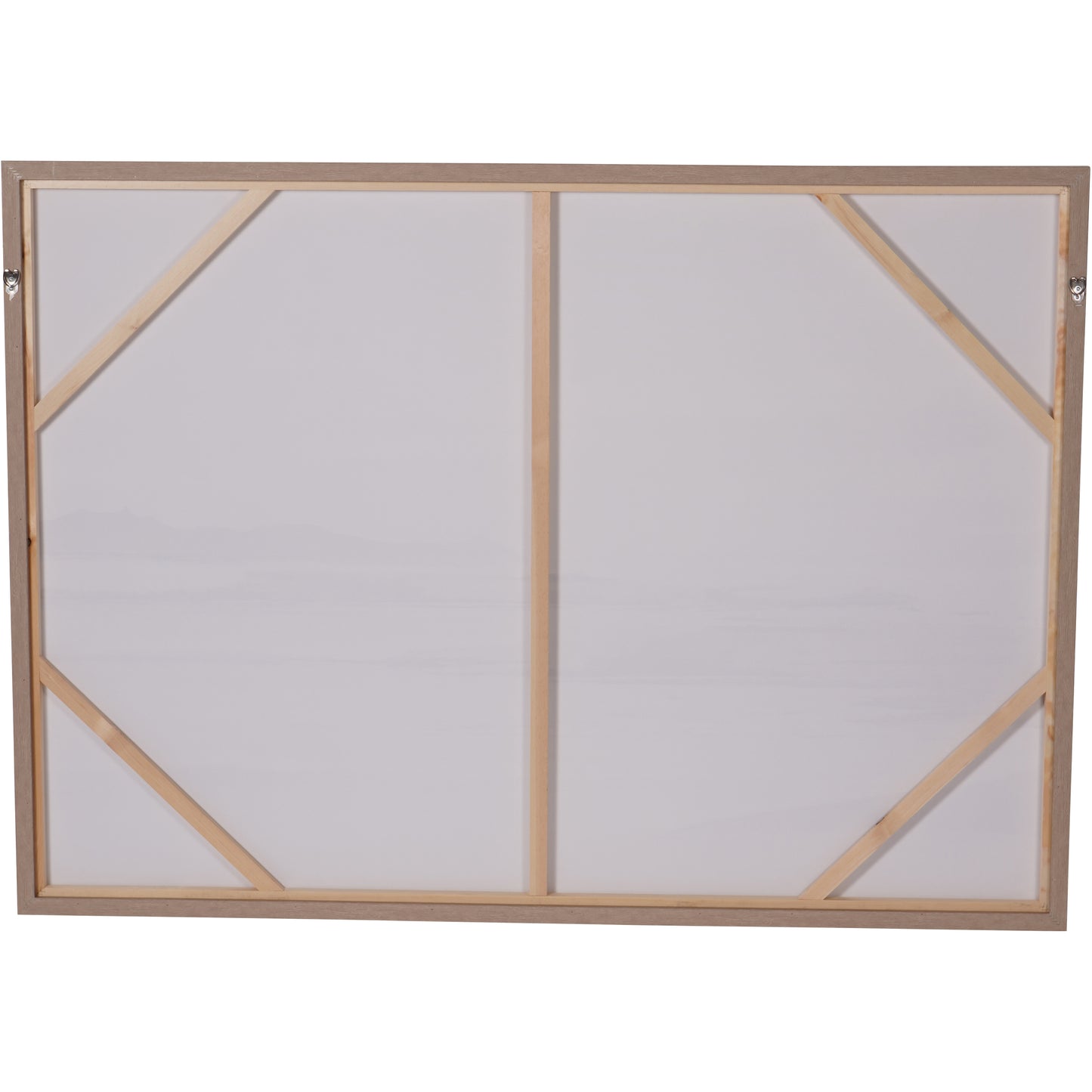 Blurred Seascape Framed Canvas