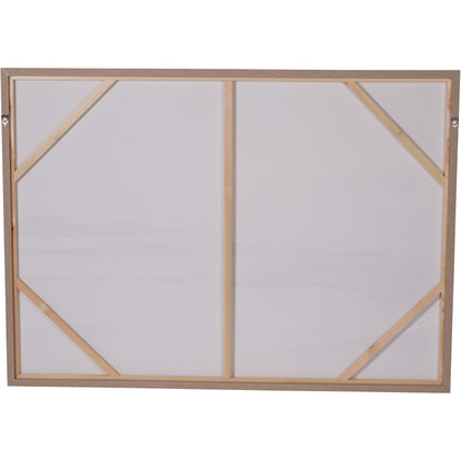 Blurred Seascape Framed Canvas