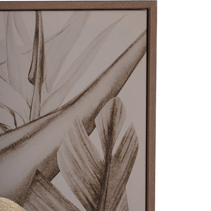 Framed Tropical Birds 3 Piece Canvas