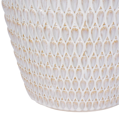 Mediterranean Reactive Glaze Ceramic Planter