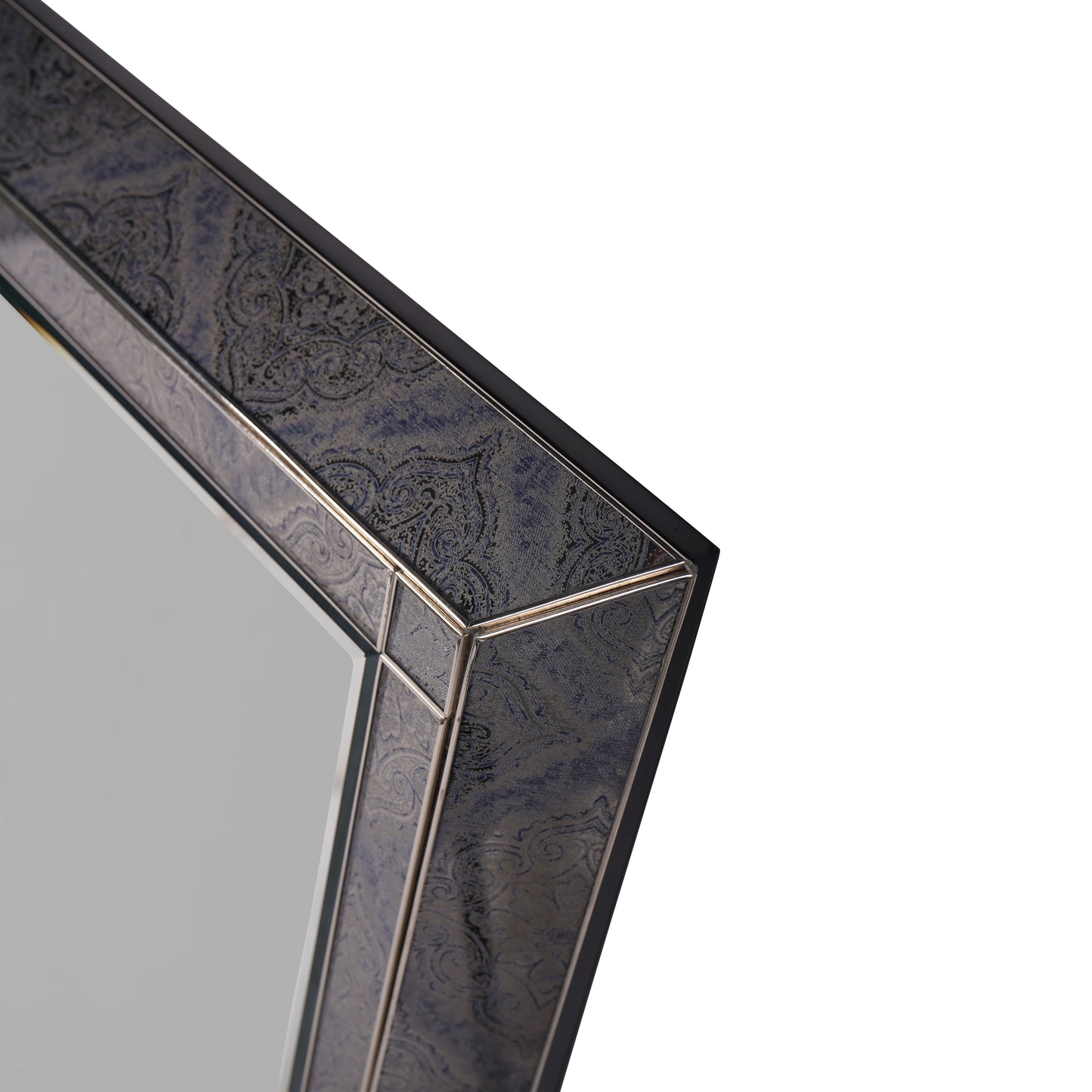 Mandala Pattern Smoked Mirror