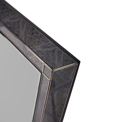 Mandala Pattern Smoked Mirror