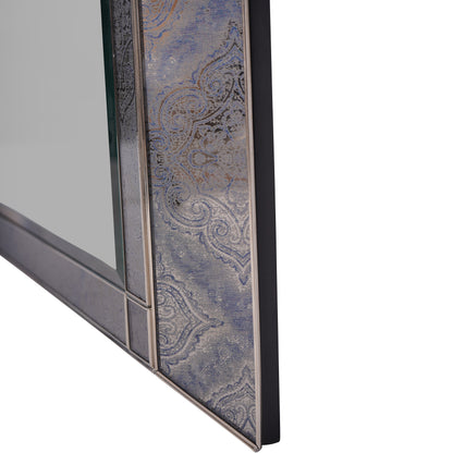 Mandala Pattern Smoked Mirror