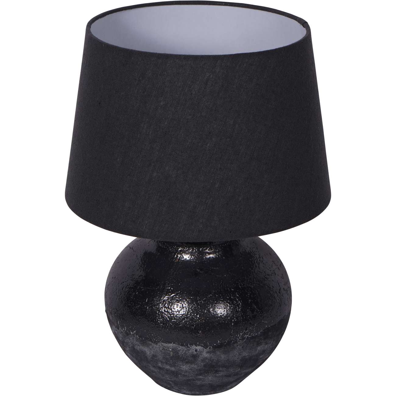 Skyline Black Table Lamp with Shade Small
