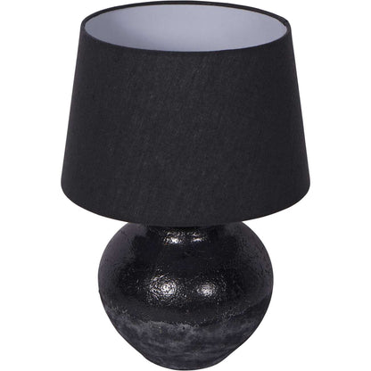 Skyline Black Table Lamp with Shade Small