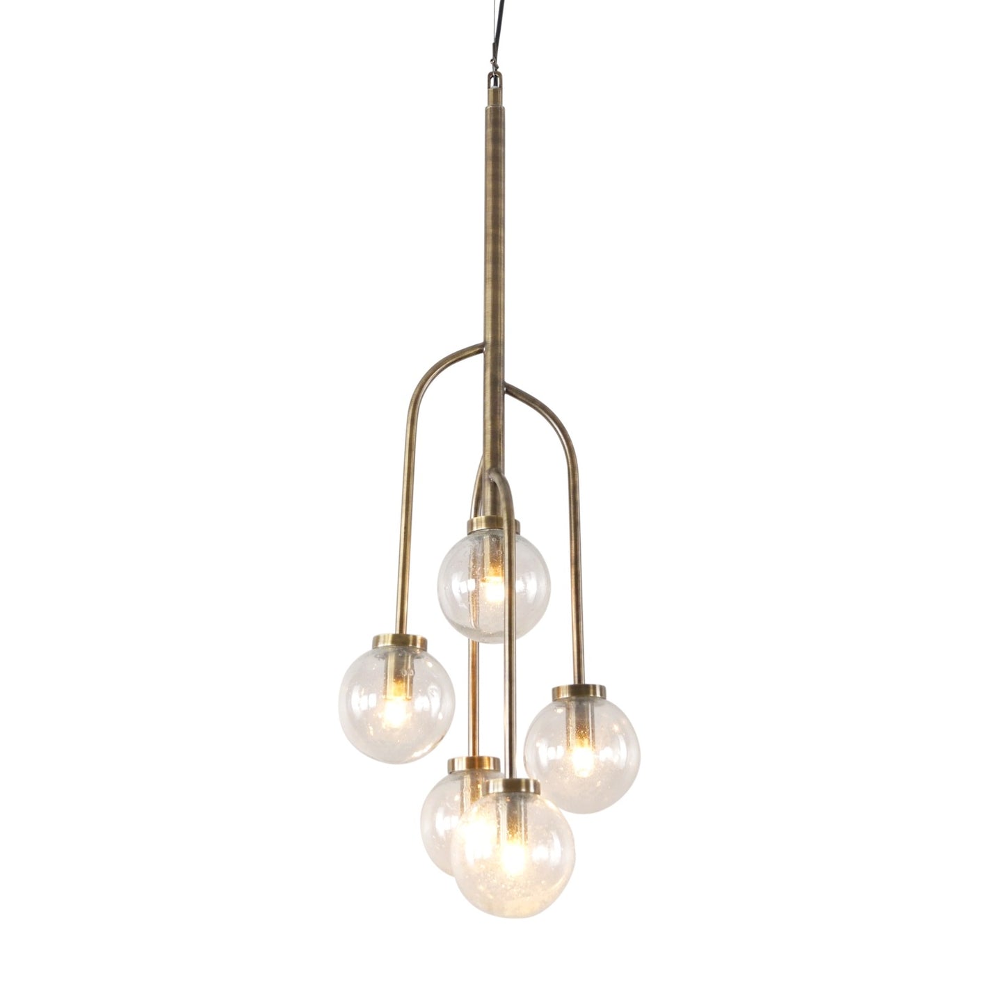 Wellesley Globe Five Lamp Ceiling Pendant