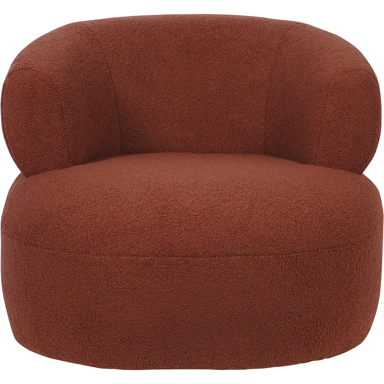 Luna Occasional Chair in Terracotta