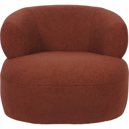 Luna Occasional Chair in Terracotta