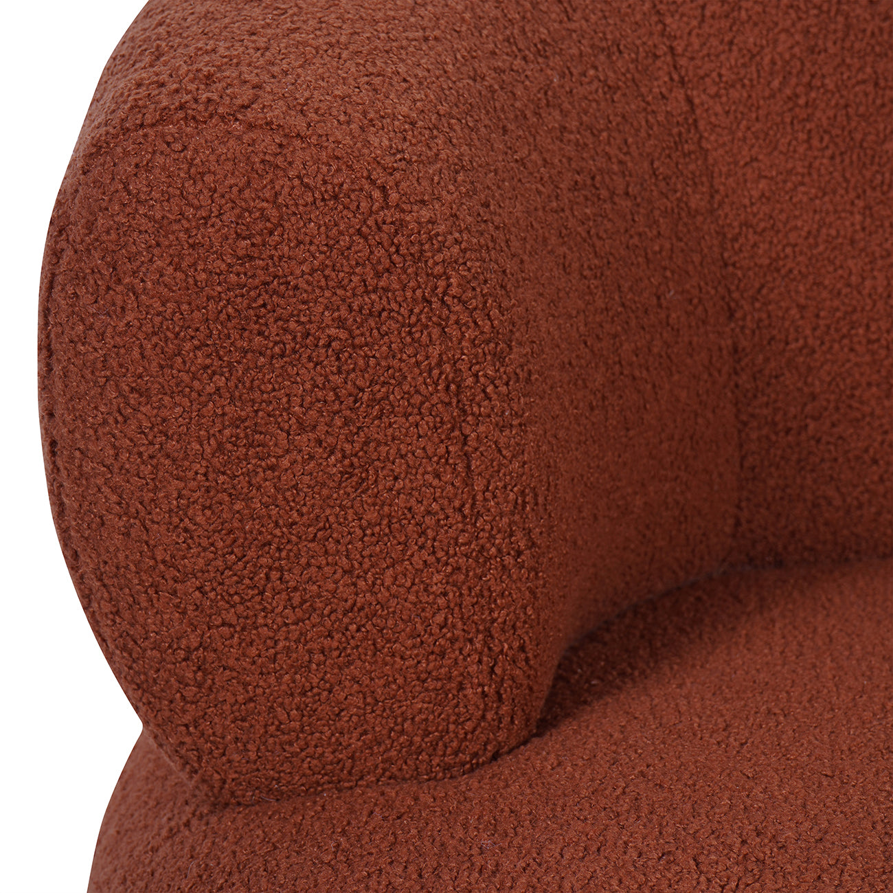 Luna Occasional Chair in Terracotta