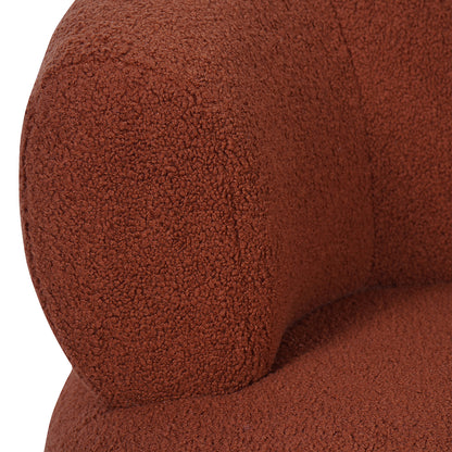 Luna Occasional Chair in Terracotta