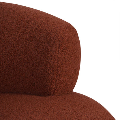 Luna Occasional Chair in Terracotta