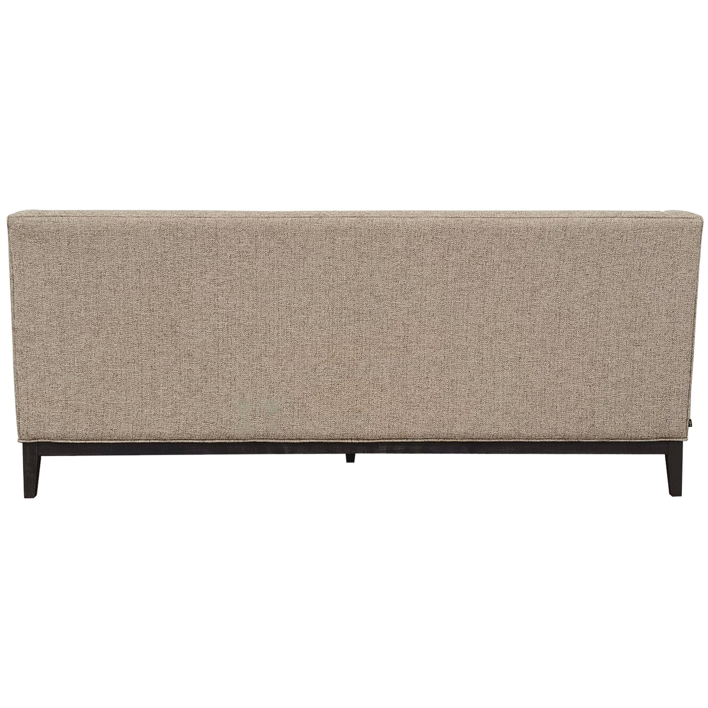 Theodore Buttoned Sofa Dark Taupe