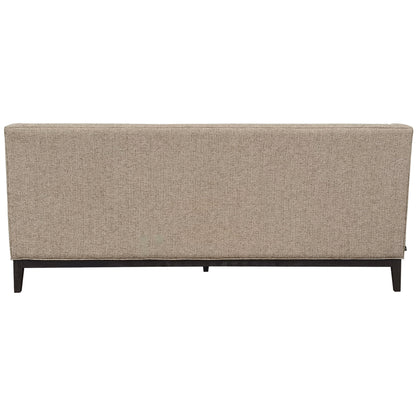 Theodore Buttoned Sofa Dark Taupe
