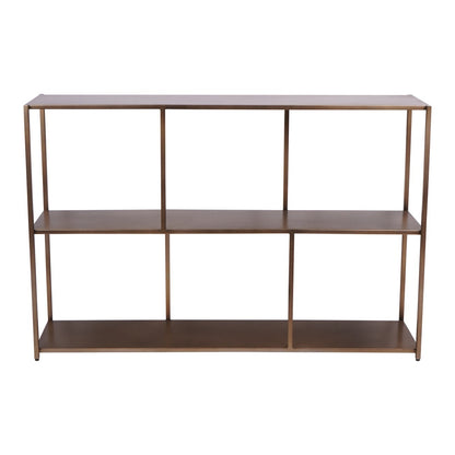 Brooks Console Table Brushed Champagne
