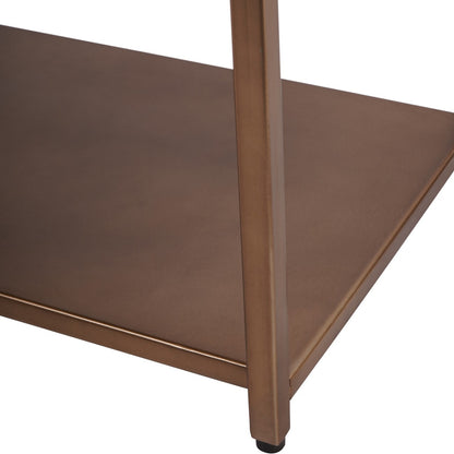 Brooks Console Table Brushed Champagne