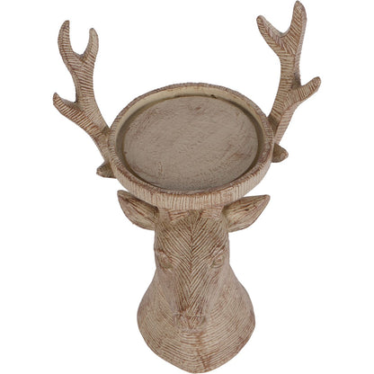 Laura Ashley Resin Deer Candleholder
