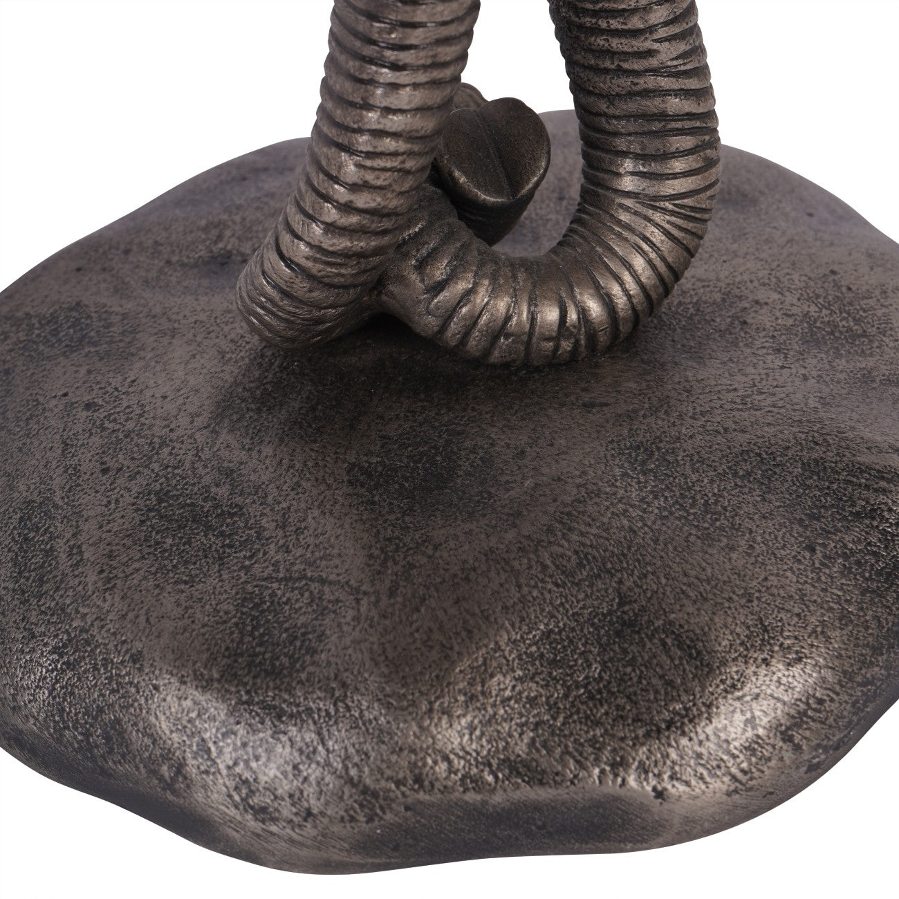 Kariba Cast Aluminium Nuzzling Elephants Sculpture