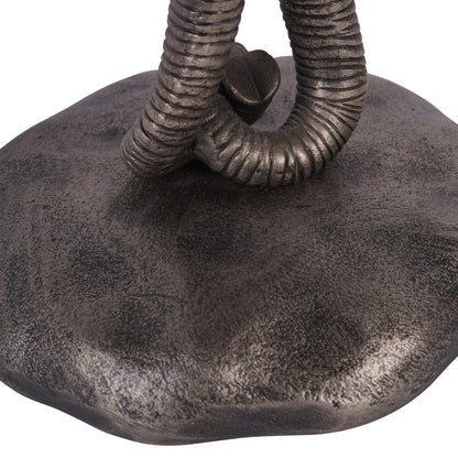 Kariba Cast Aluminium Nuzzling Elephants Sculpture