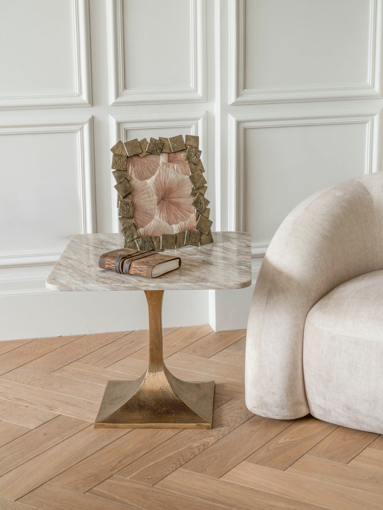 Morchino Marble Side Table