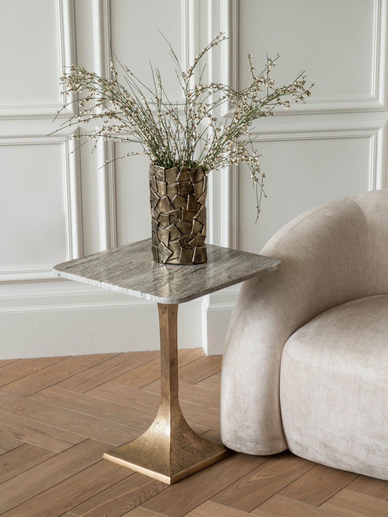 Morchino Marble Side Table