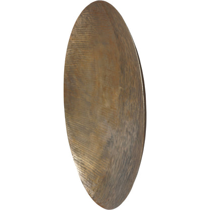 Southwold Round Wall Deco Antique Brass
