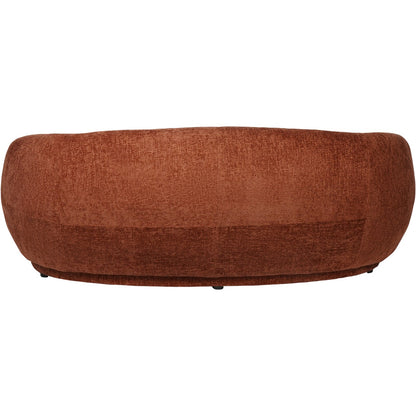 Waverley Curved Mini Sofa Terracotta