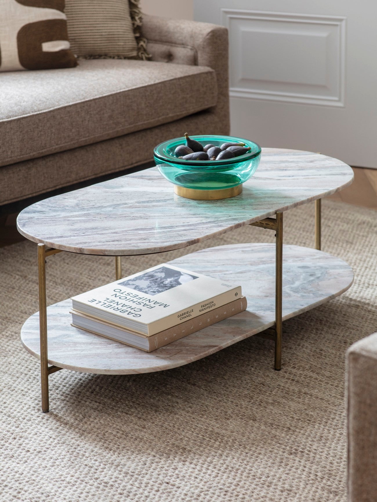 Toronto Marble Top and Base Coffee Table