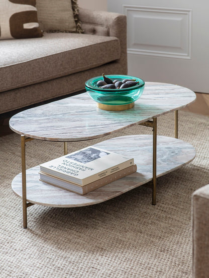 Toronto Marble Top and Base Coffee Table
