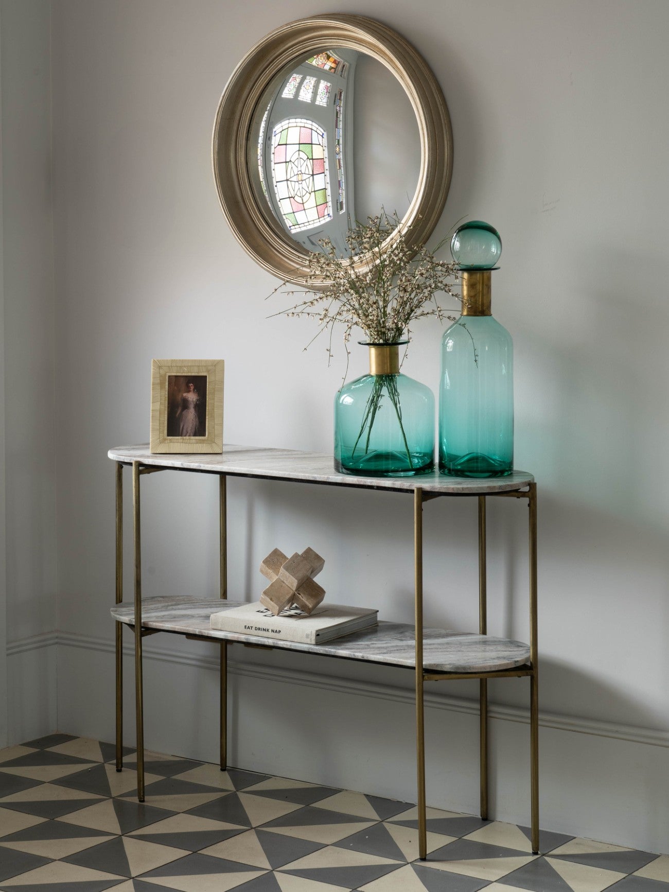 Toronto Marble Top and Base Console Table