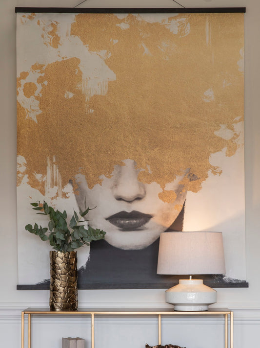 Foil Medusa Wall Hanging