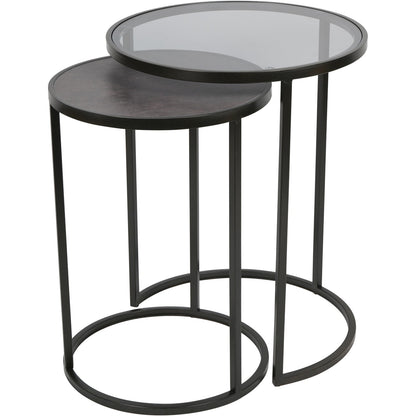 Turner Set of 2 Nesting Side Tables