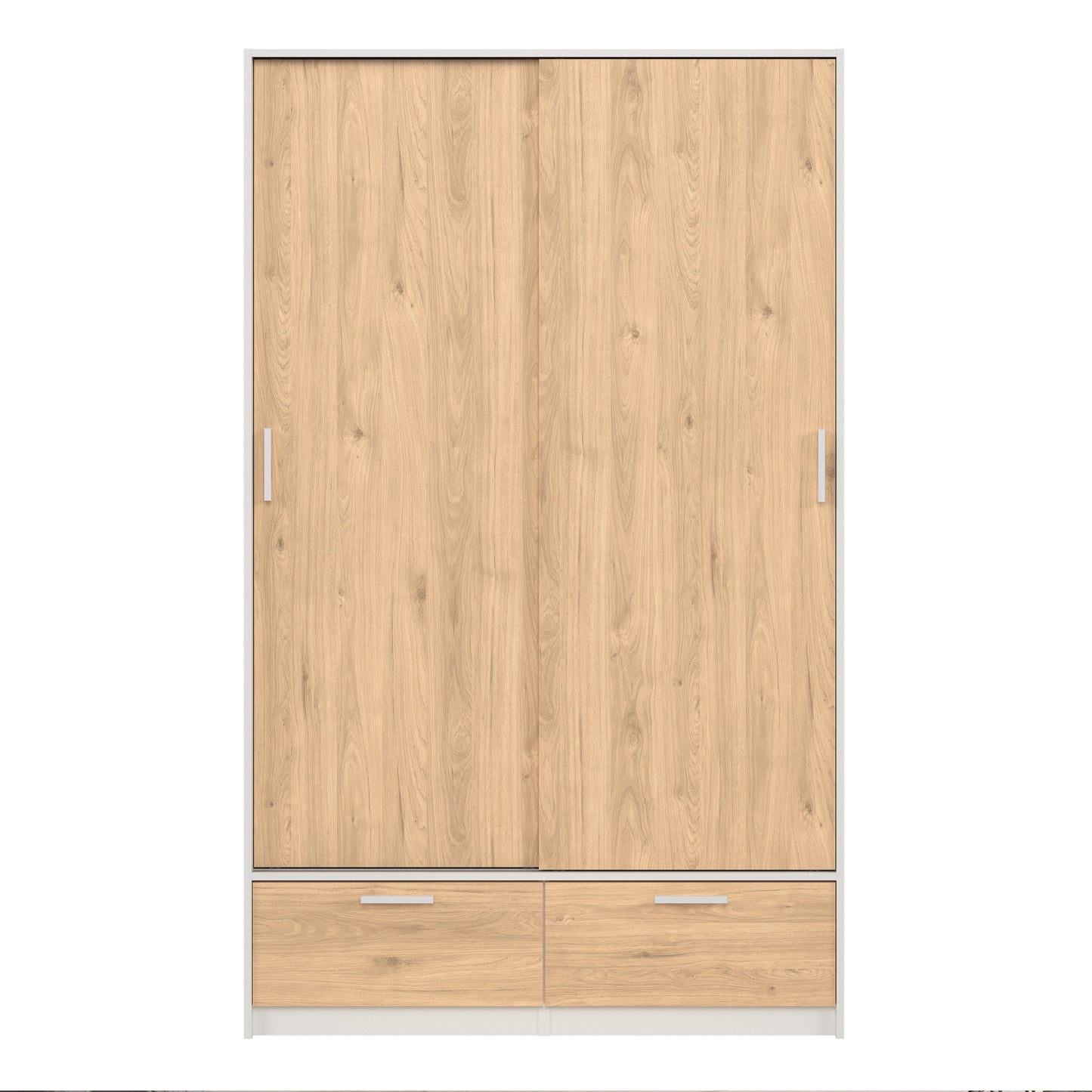 Line Wardrobe with 2 Doors 2 Drawers