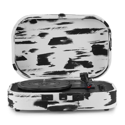 Discovery Portable Turntable (Black & White)