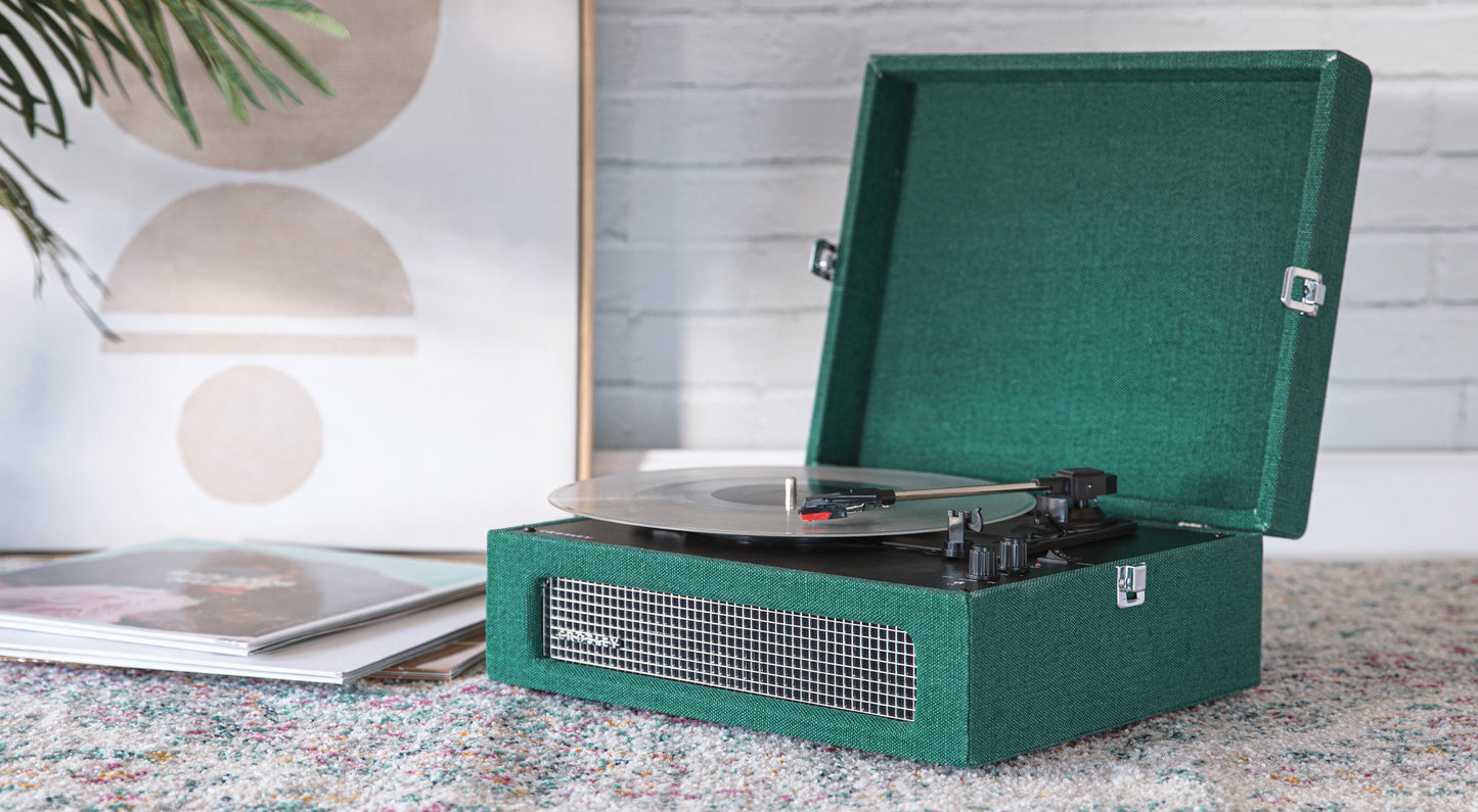 Voyager Portable Turntable (Dark Aegean)