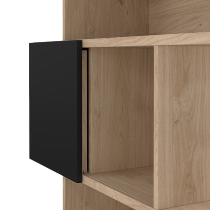 Maze Asymmetrical Bookcase with 3 Doors