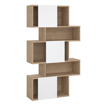 Maze Asymmetrical Bookcase with 3 Doors