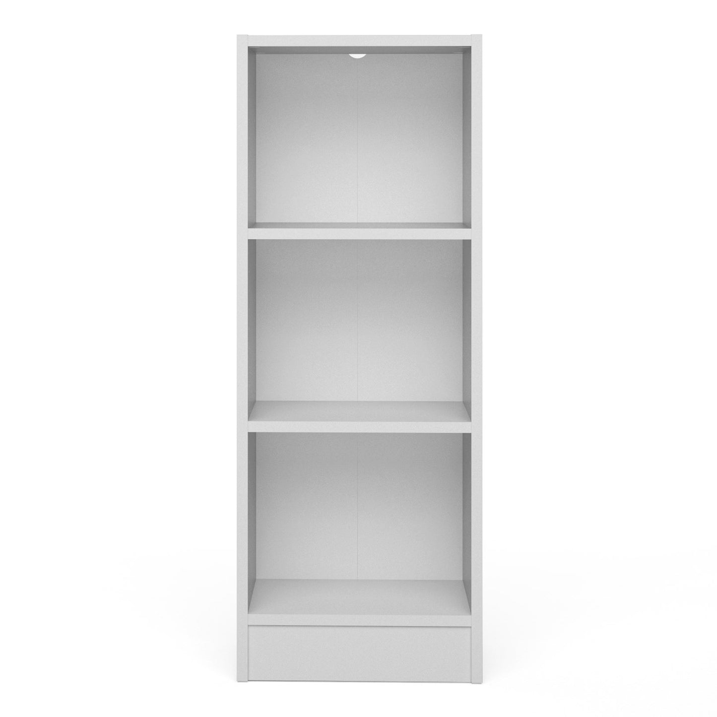 Basic Low Narrow Bookcase (2 Shelves)